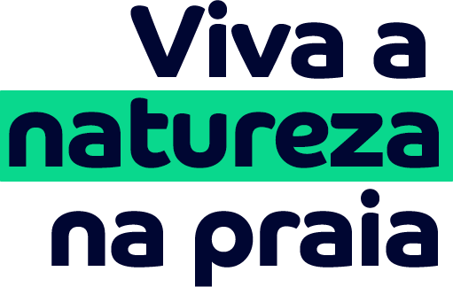 Viva a natureza na praia